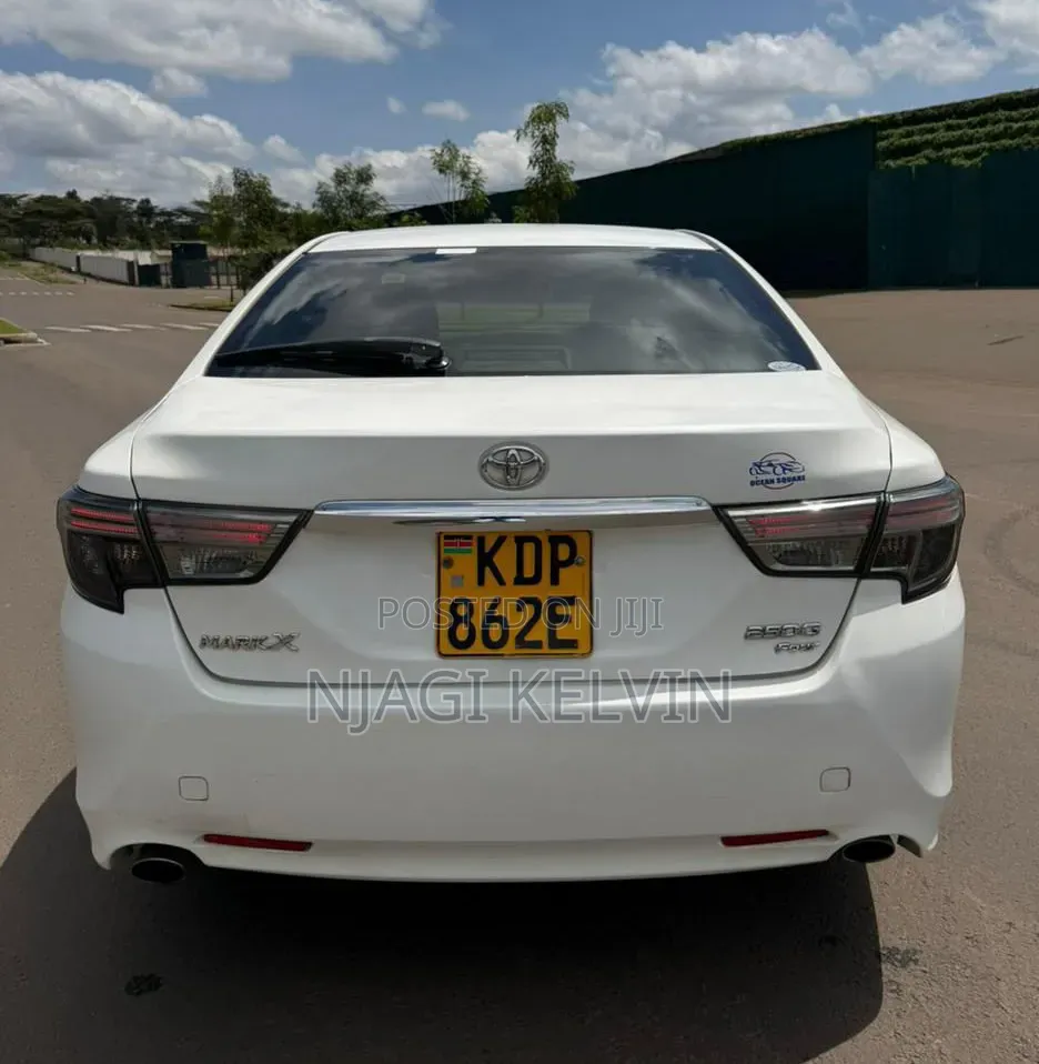Toyota Mark X 2017 White