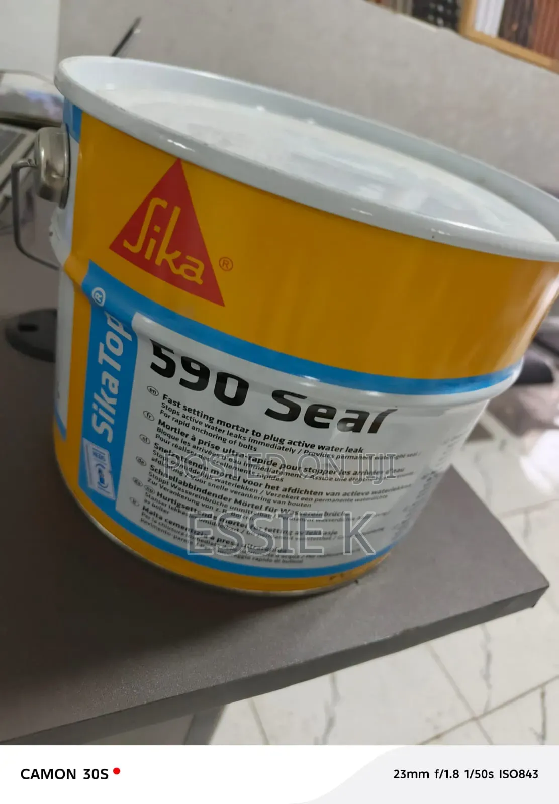 Rapid Setting Sikatopseal 590 Plug