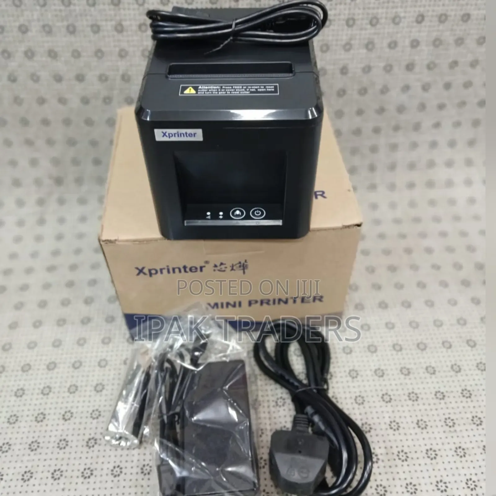 80mm Thermal Receipt Printer (Usb + Lan) Usb + Lan Connectivity