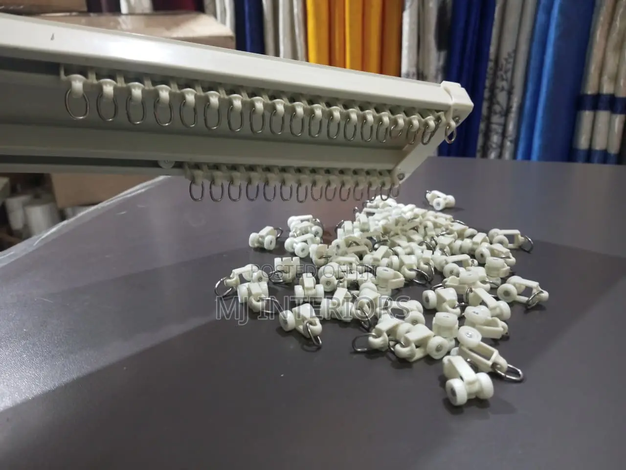 Heavy Duty Double Curtain Rail – Smooth Sliding System