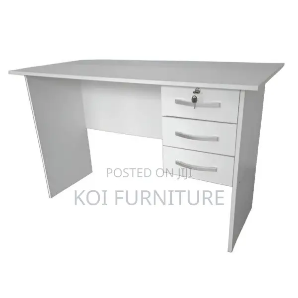 Office Desk : 1.2m-Mone1 Study Desk - (White)