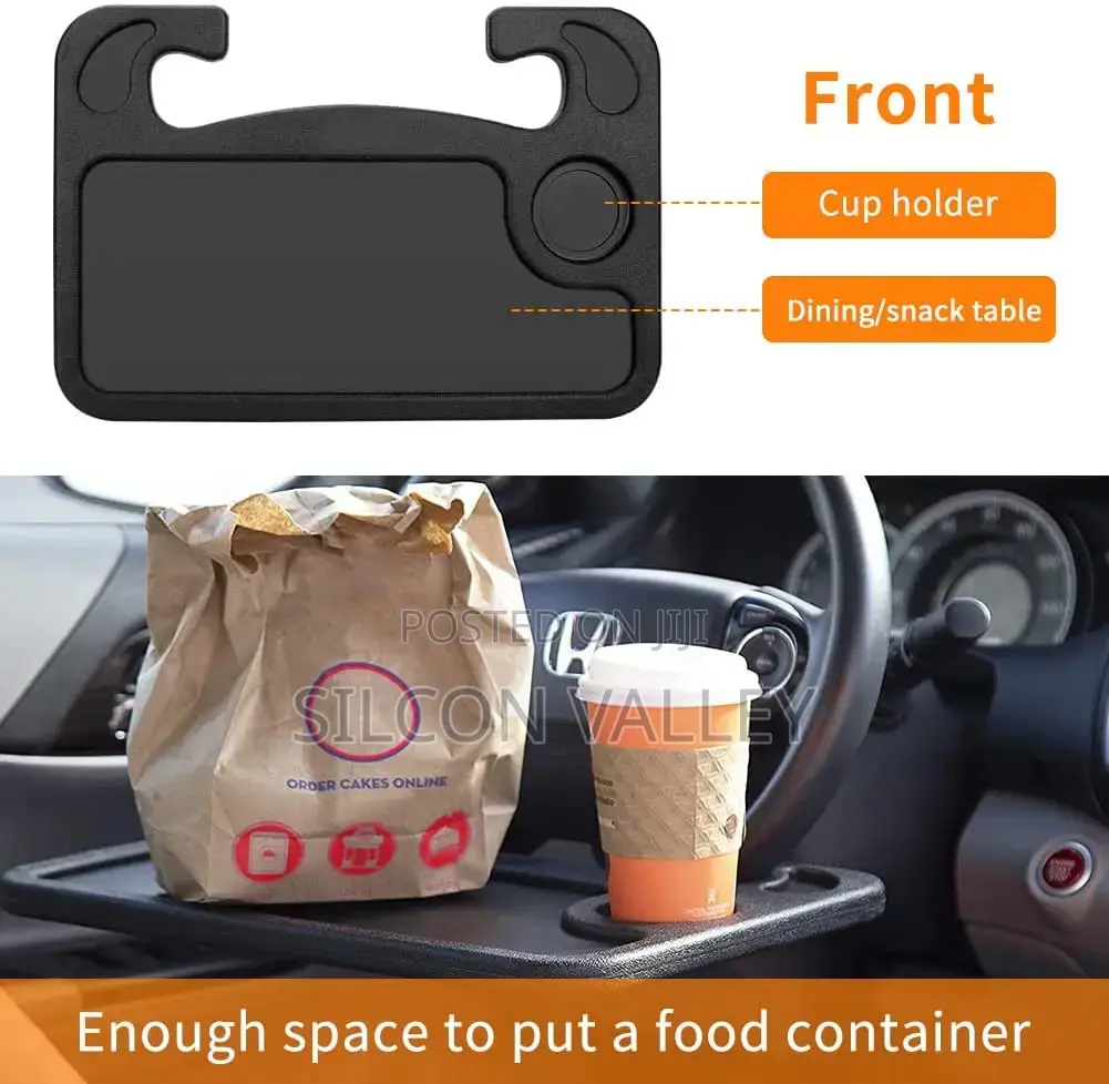 Universal Steering Wheel Tray Fits Most Vehicles for Travelers