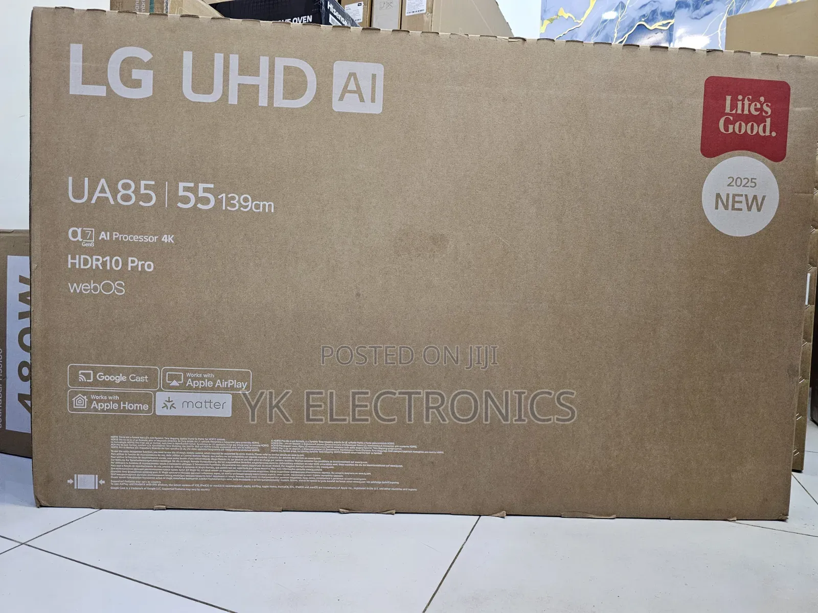 Lg 55" Led Uhd Tv 55ua85006la - Magic Remote, ,Smart, Hdr10,Webos25