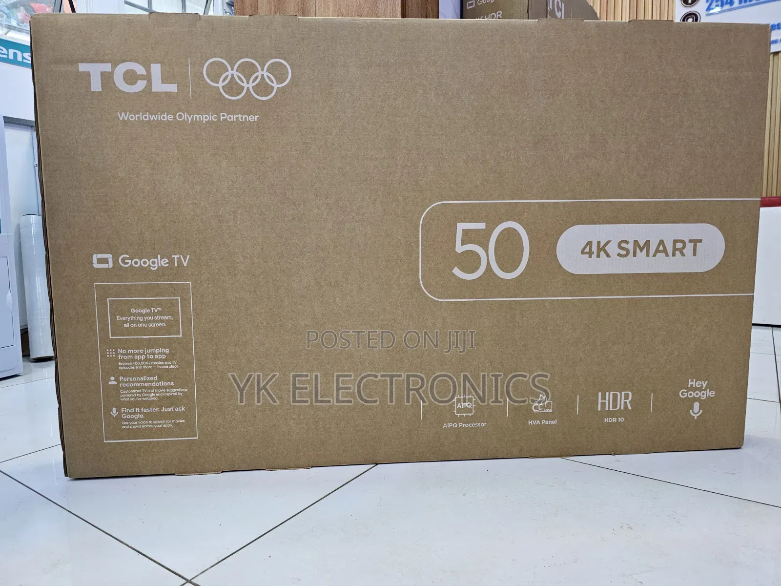 TCL 50v6d 50-Inch HDR Smart Tv (2026 Model)
