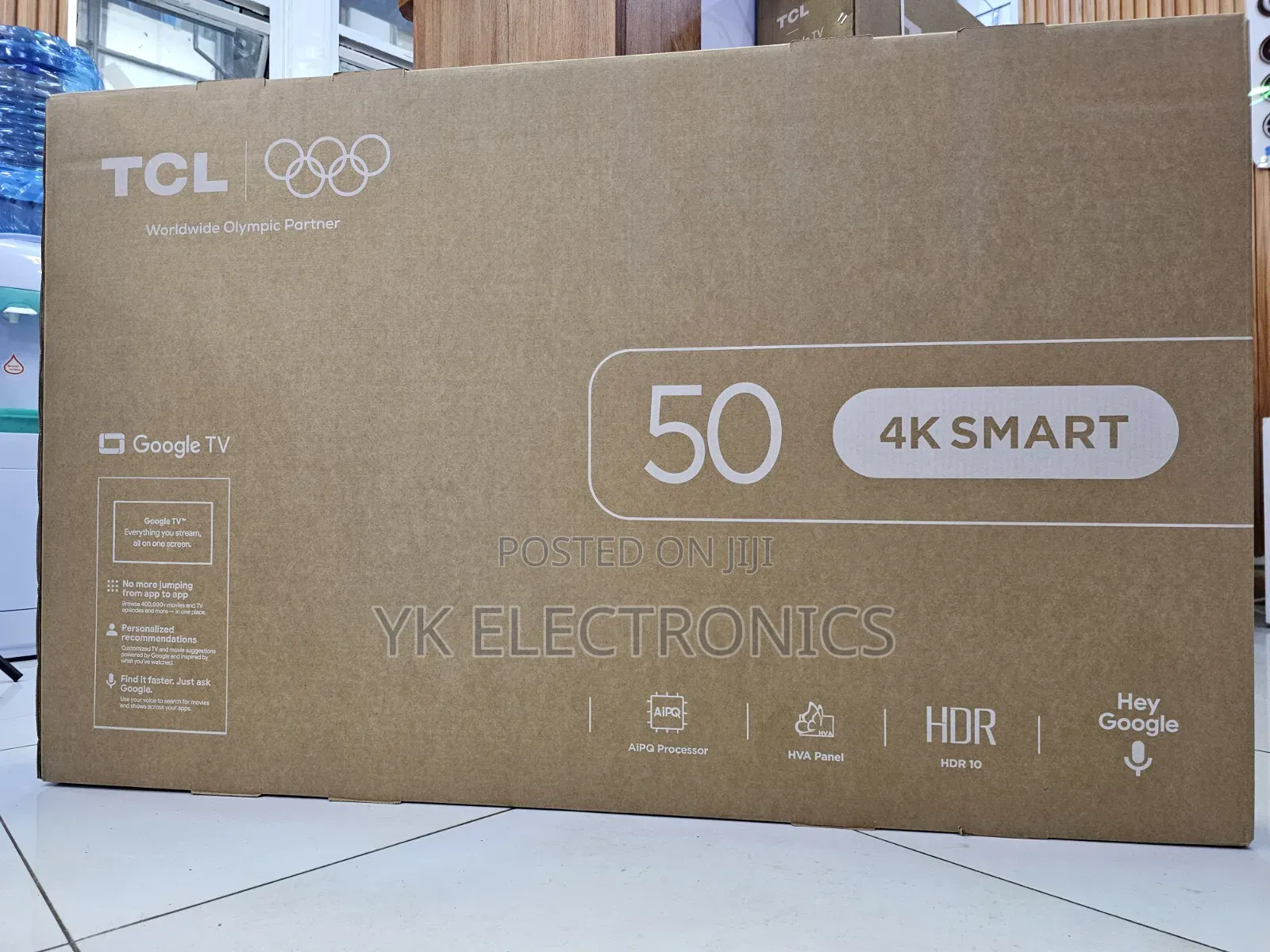 TCL 50v6d 50-Inch HDR Smart Tv (2026 Model)