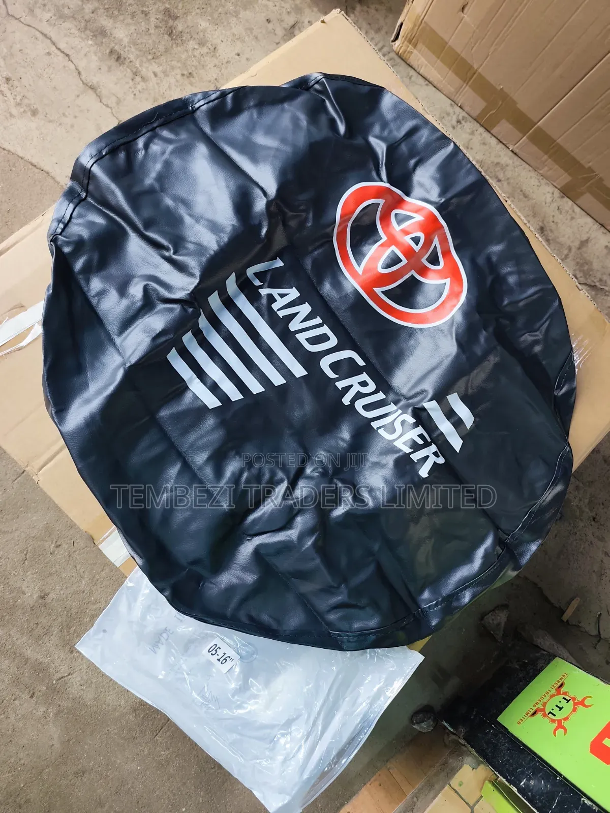 Leather Spare Tire Cover for Toyota Landcruiser