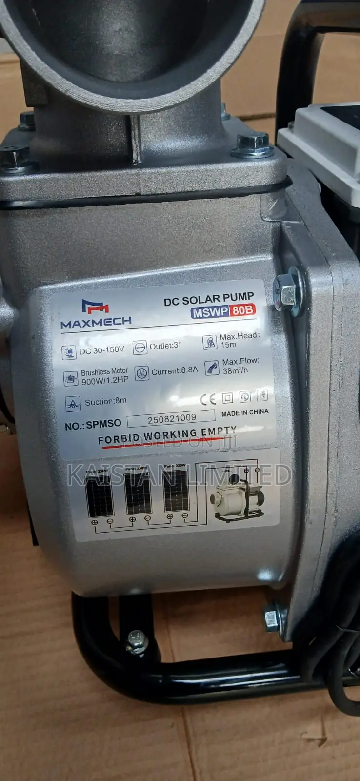 Maxmech Dc Solar Water Pump 80b.