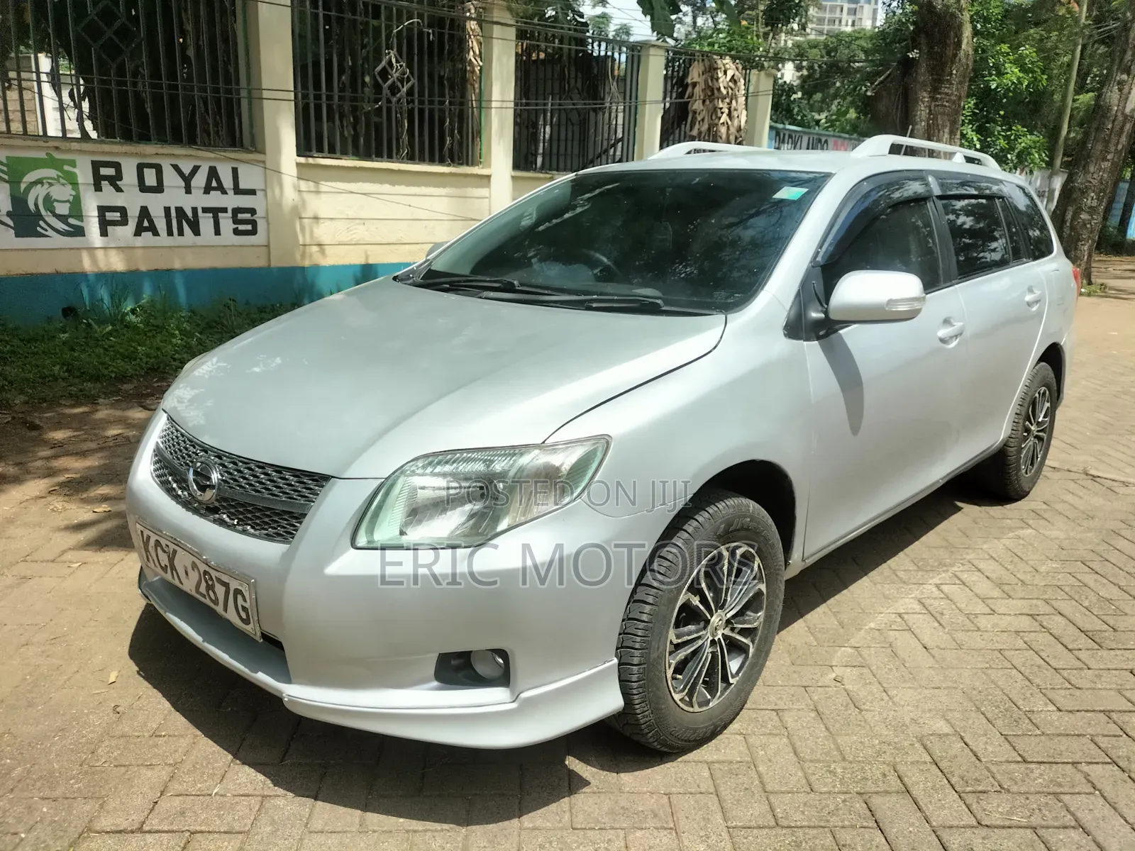 Toyota Corolla Fielder 2009 Silver