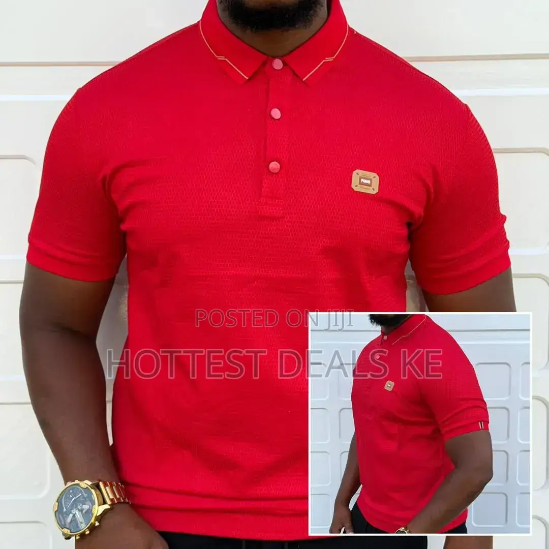 Tan Short-Sleeve Polo Shirt From Boss