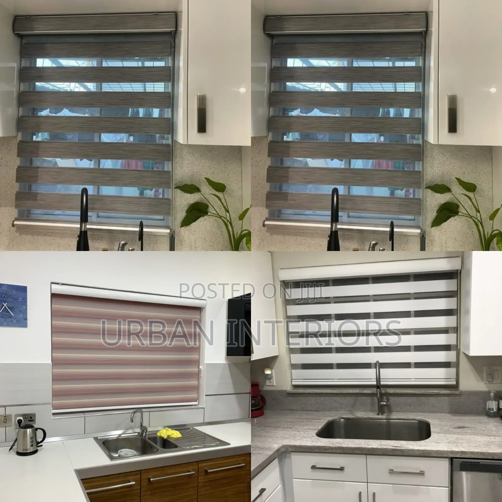 Dual Layer Kitchen Blinds Dual Layer Kitchen Blinds