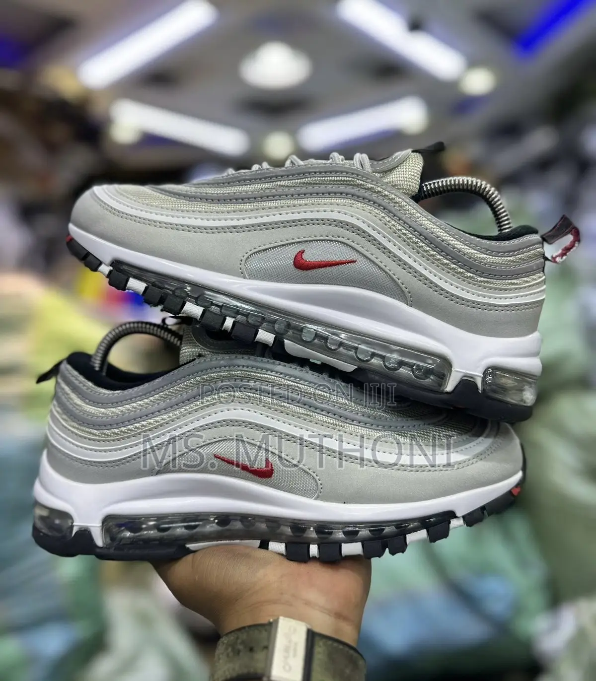 Nike Airmax 97 Og“ Metallic Silver Size 38-45