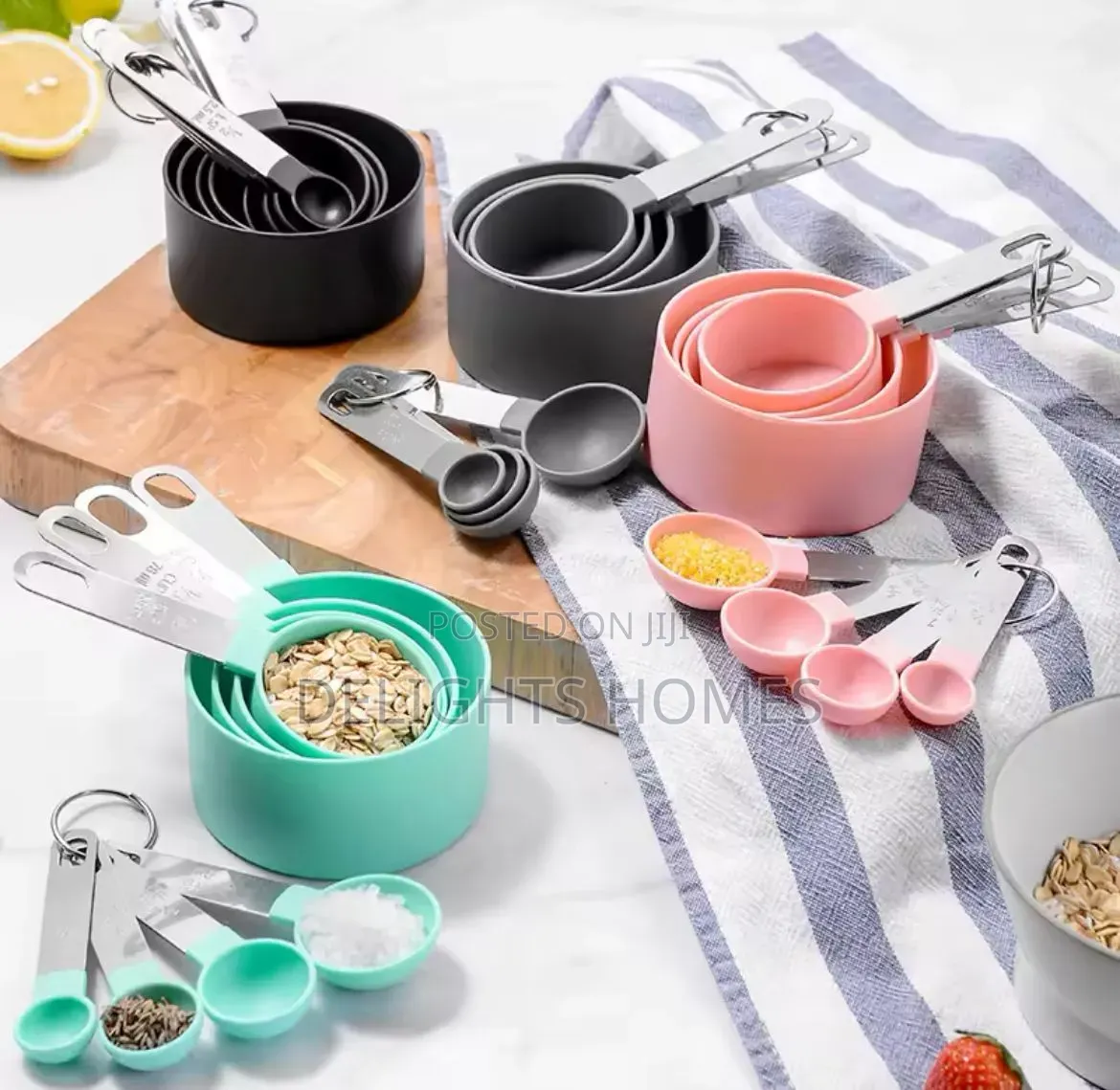 8pcs Multipurpose Measuring Spoons/Cups-Car