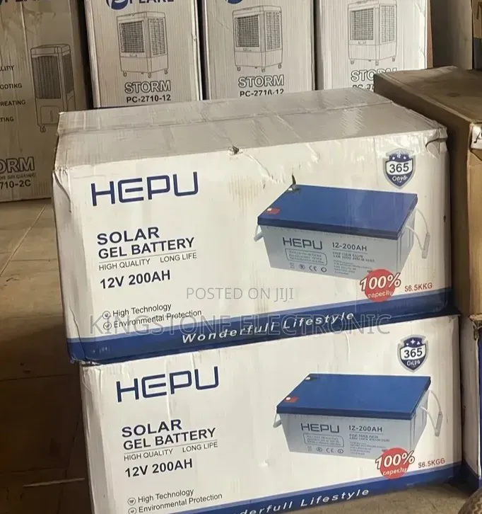 Hepu 12v 200ah Gel Battery
