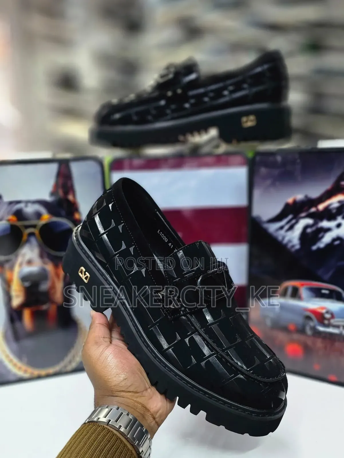 Valentinos Designer Loafers