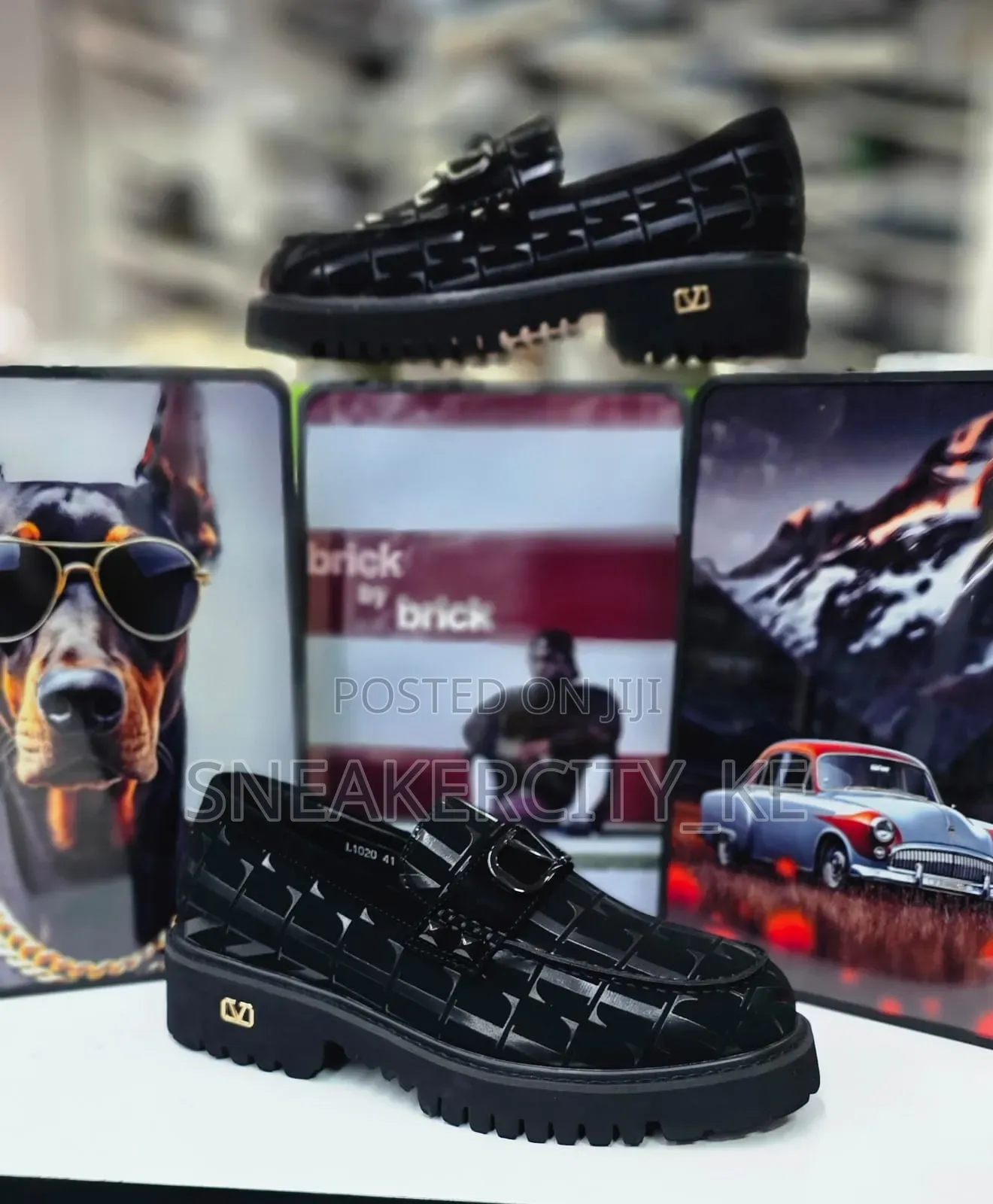 Valentinos Designer Loafers