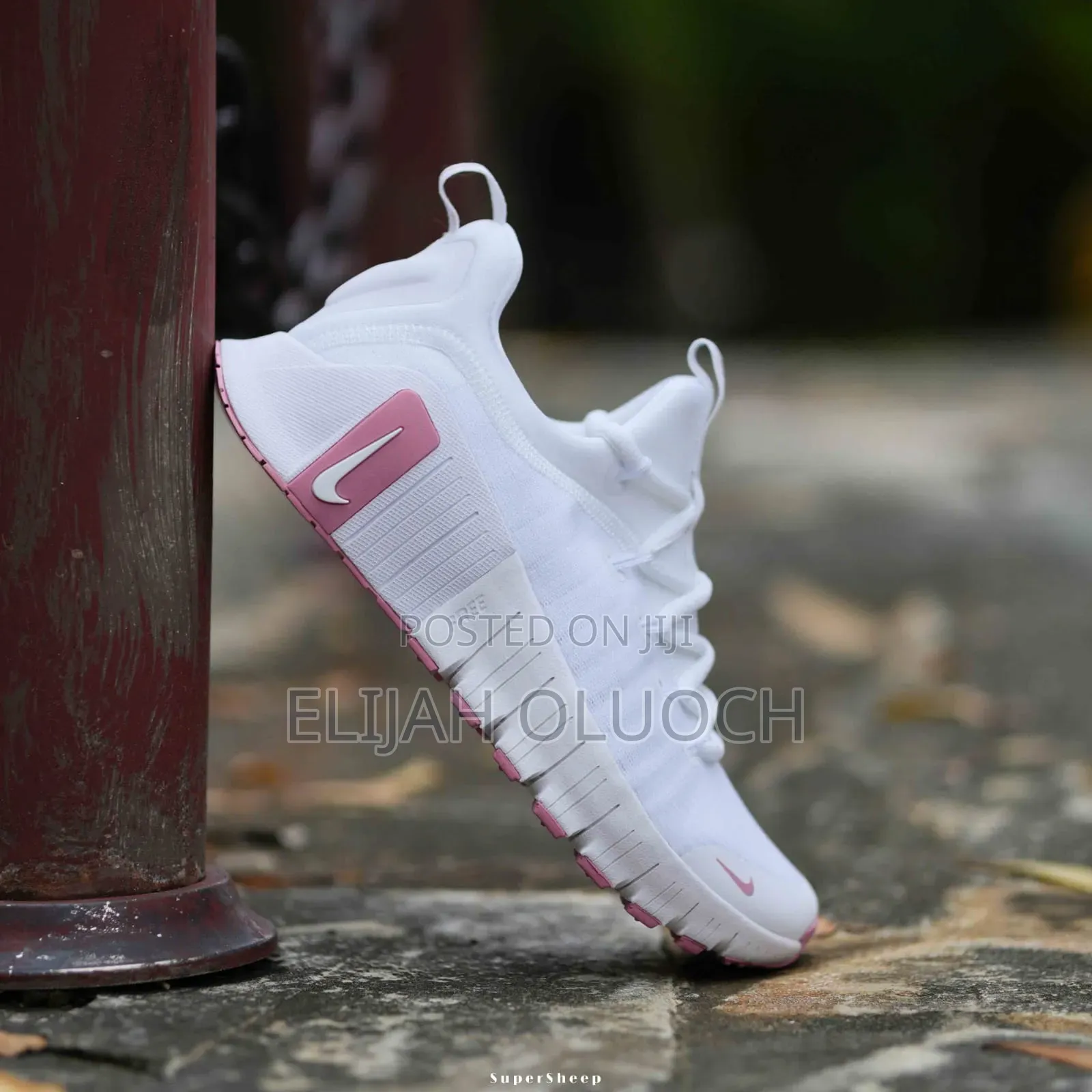 White/Pink Nike Air Metcon 6 for Ladies