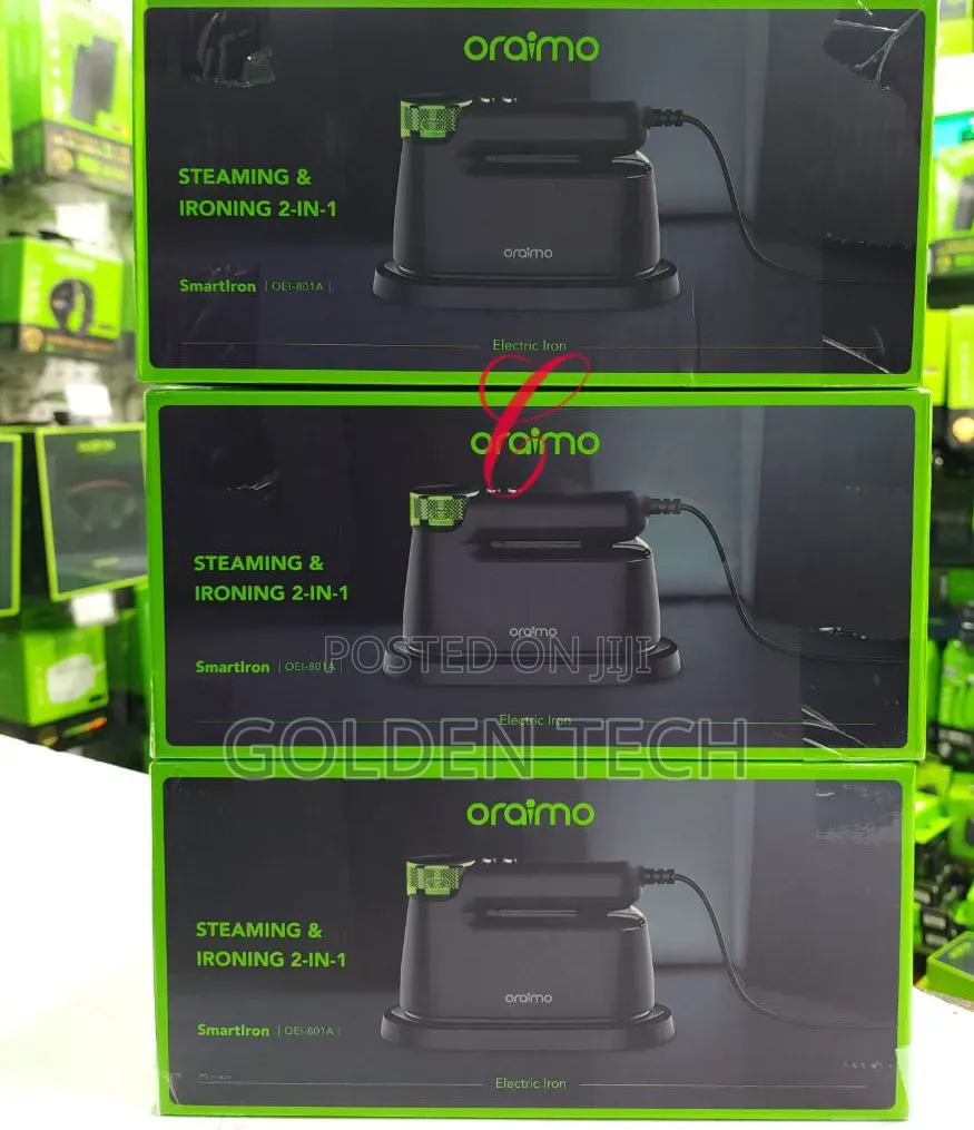 Oraimo Portable Smartiron 2-in-1 Dry Steam Iron