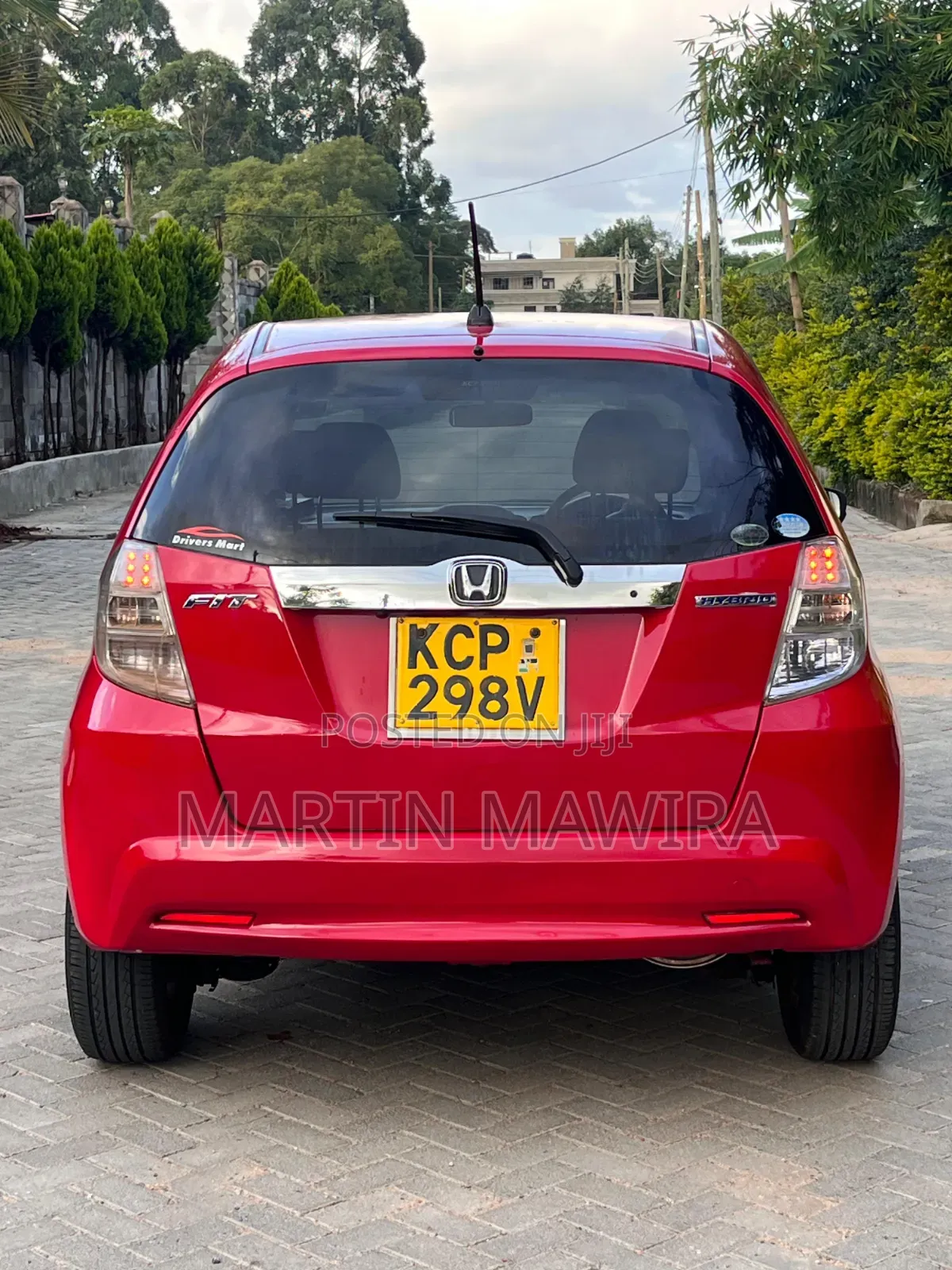Honda Fit 2011 Red