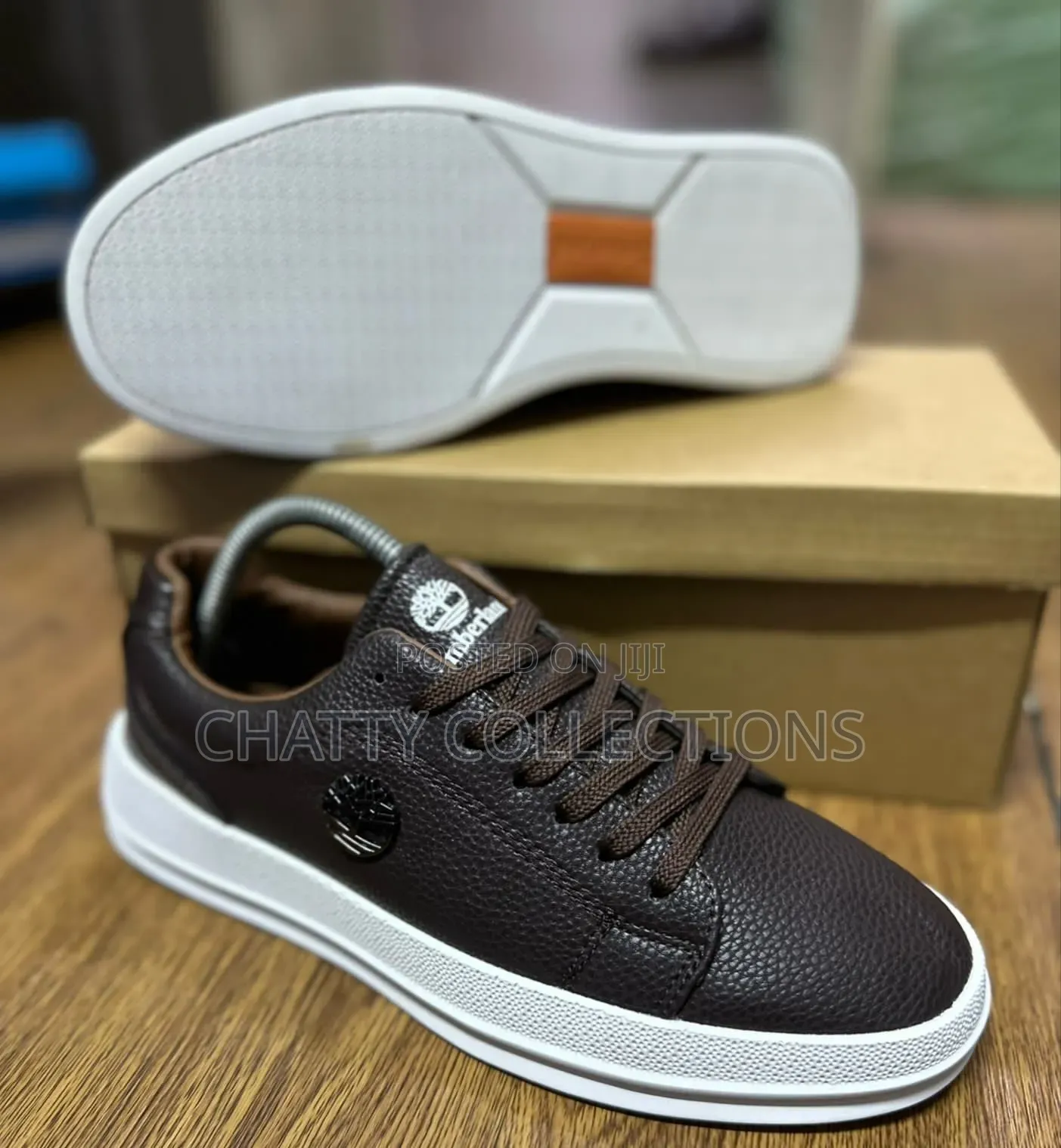Quality Coffee Brown Timberland Casual Men Shoes Size 40 to 45