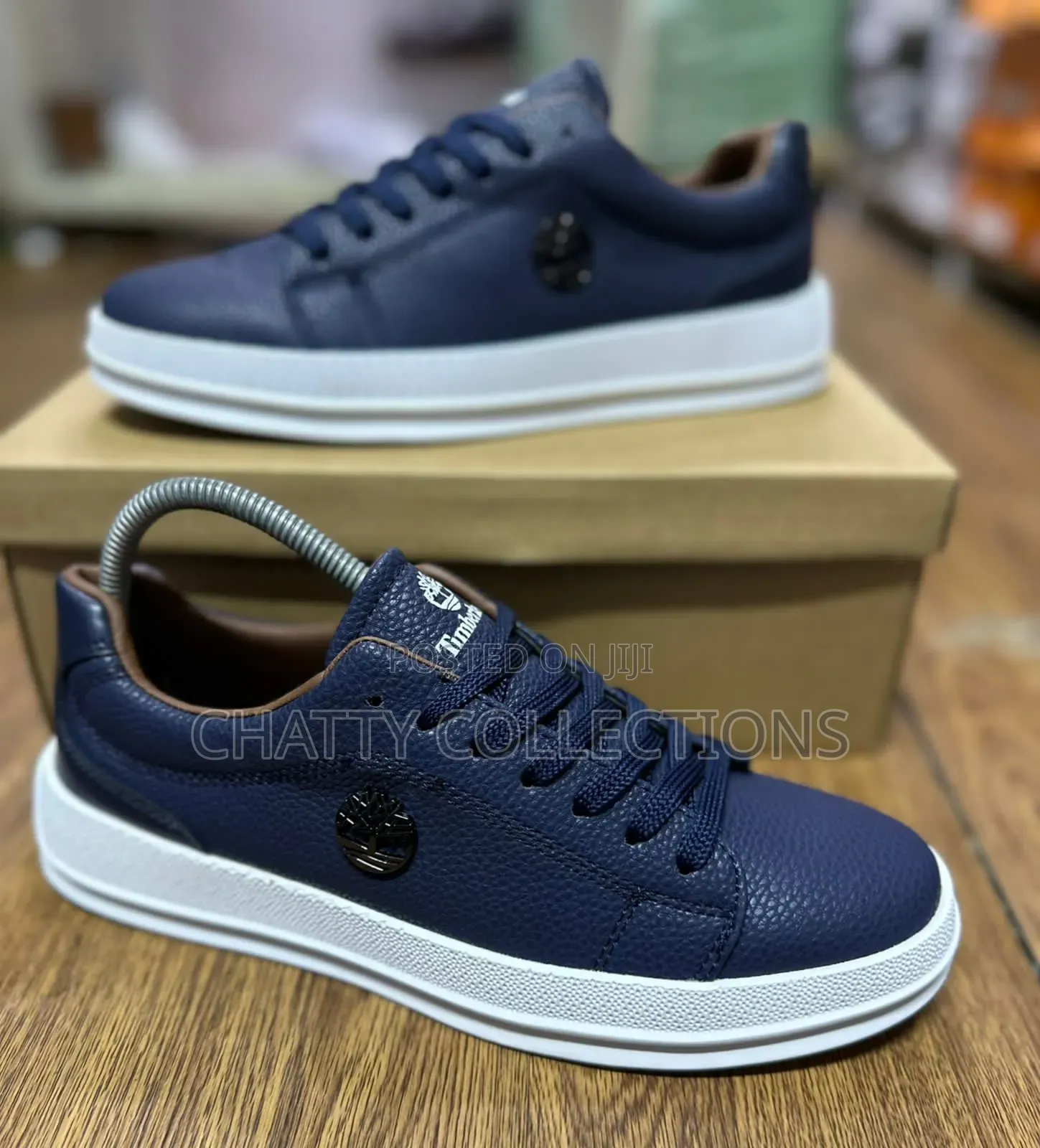 Quality Navy Blue Timberland Casual Men Shoes Size 40 to 45