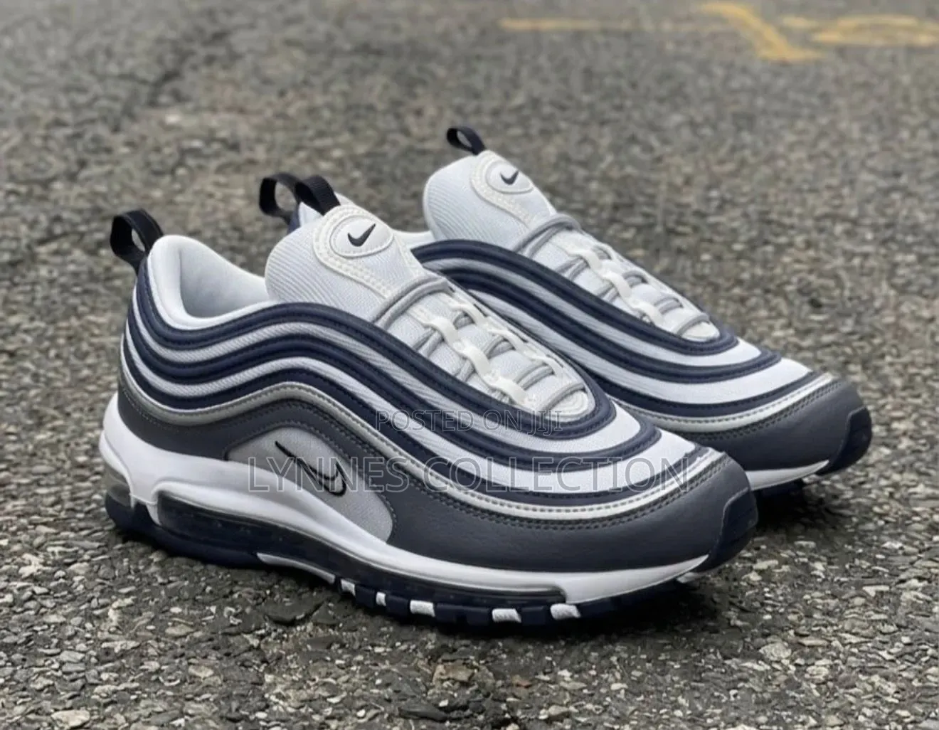 Nike Air Max 97 Se Georgetown - Navy Grey Streetwear Sneakers