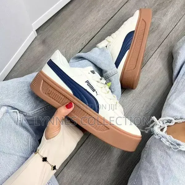 Puma Indoor Og Navy Blue - Classic Retro Sneakers