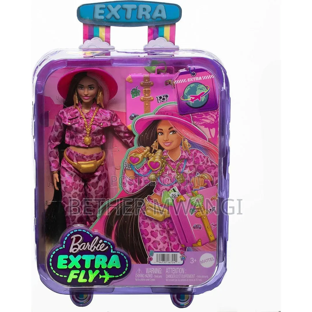 Barbie Extra Fly Safari Articulated Doll With Fashion Set