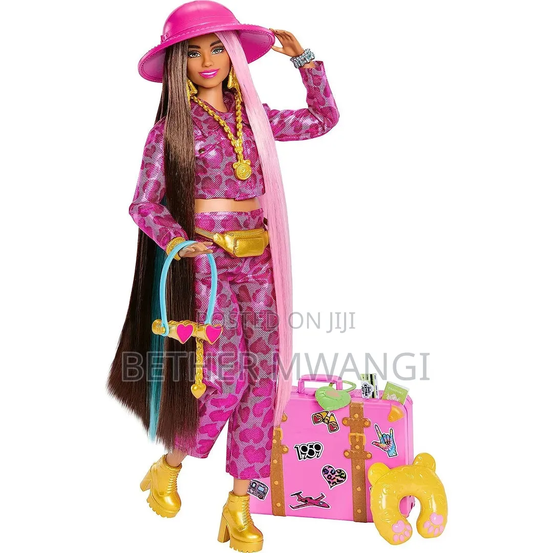 Barbie Extra Fly Safari Articulated Doll With Fashion Set