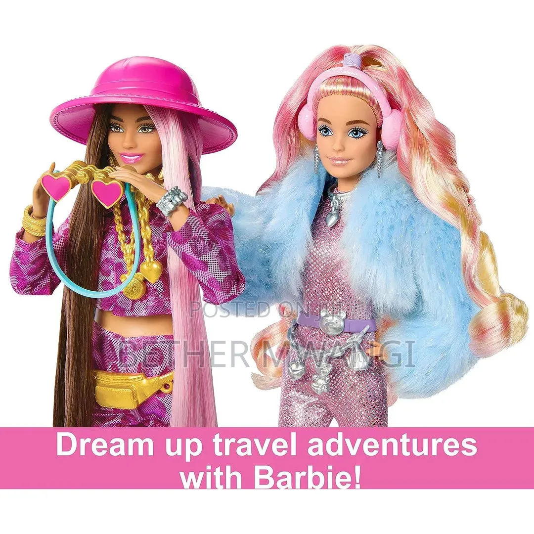 Barbie Extra Fly Safari Articulated Doll With Fashion Set