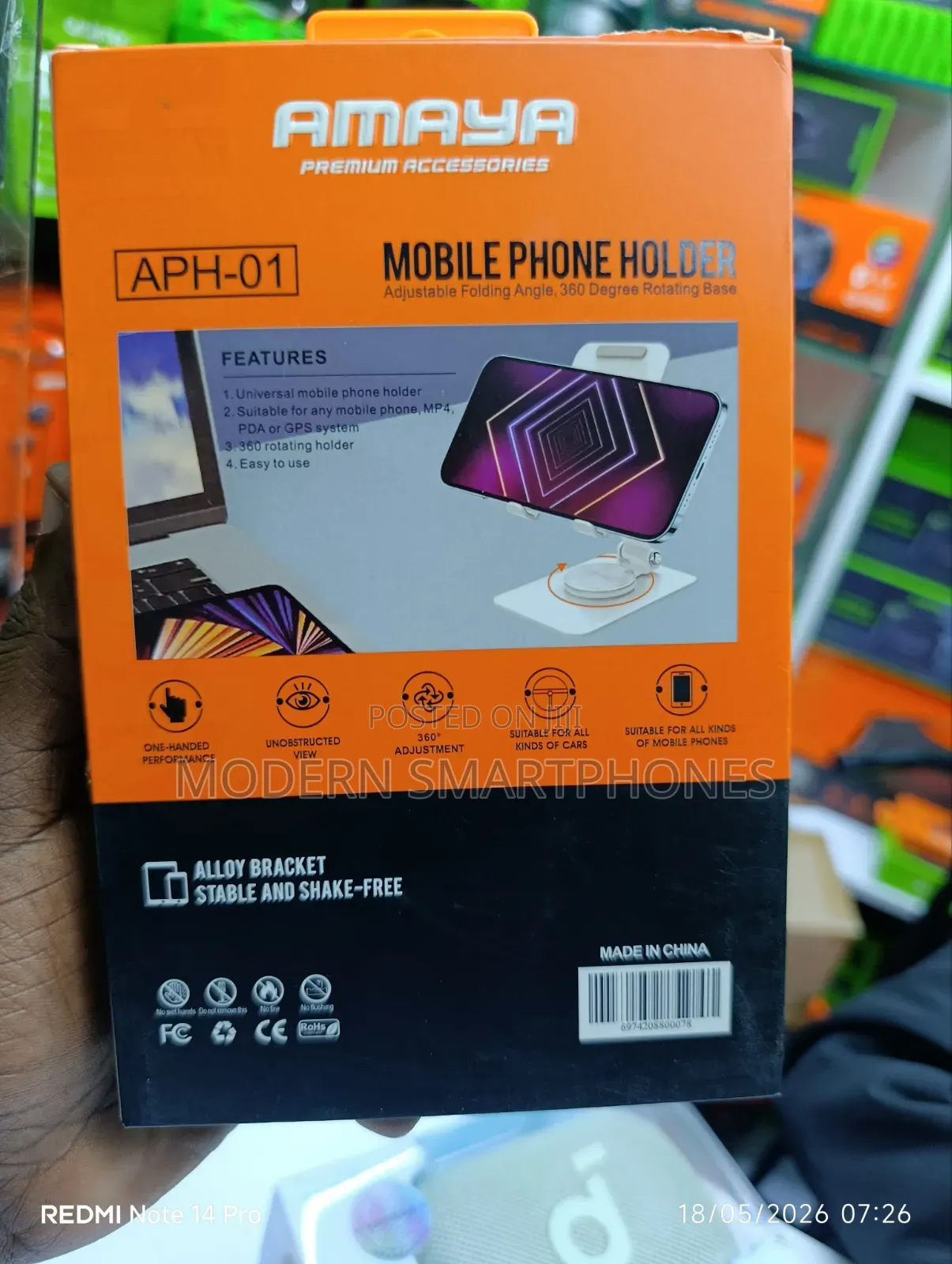 Amaya Aph-01 Phone Holder