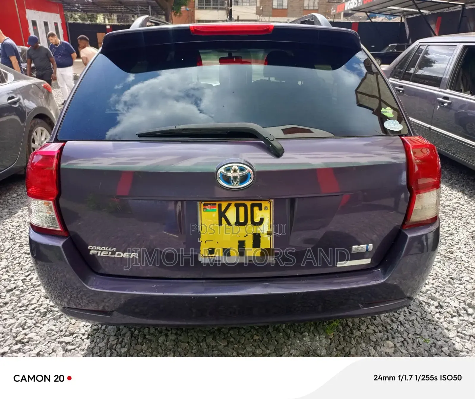 Toyota Corolla Fielder 2015 Purple