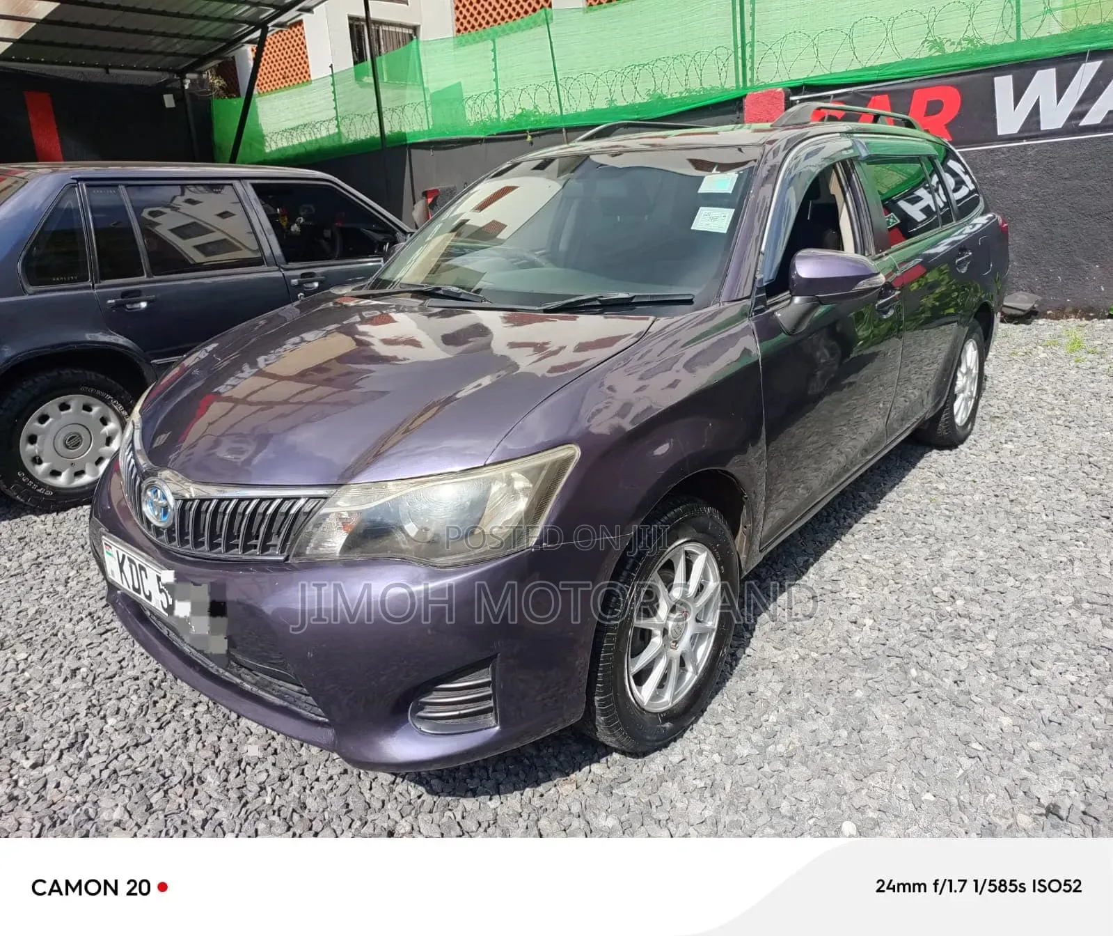 Toyota Corolla Fielder 2015 Purple