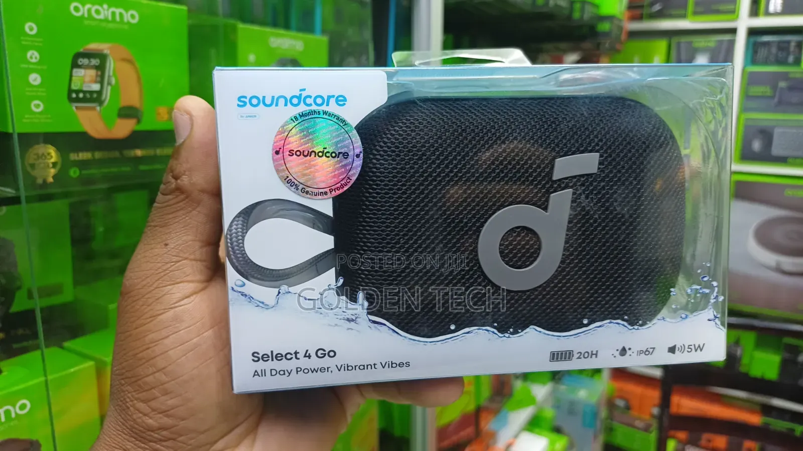 Soundcore Select 4 Go Bluetooth Shower Speaker by Anker