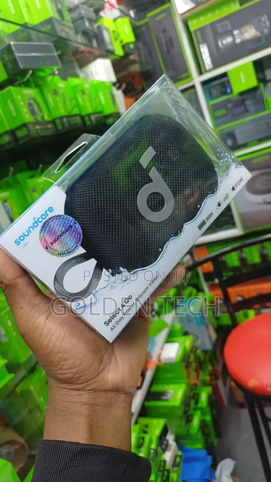 Anker Soundcore Select 4 Go Rugged Waterproof Wireless Speaker