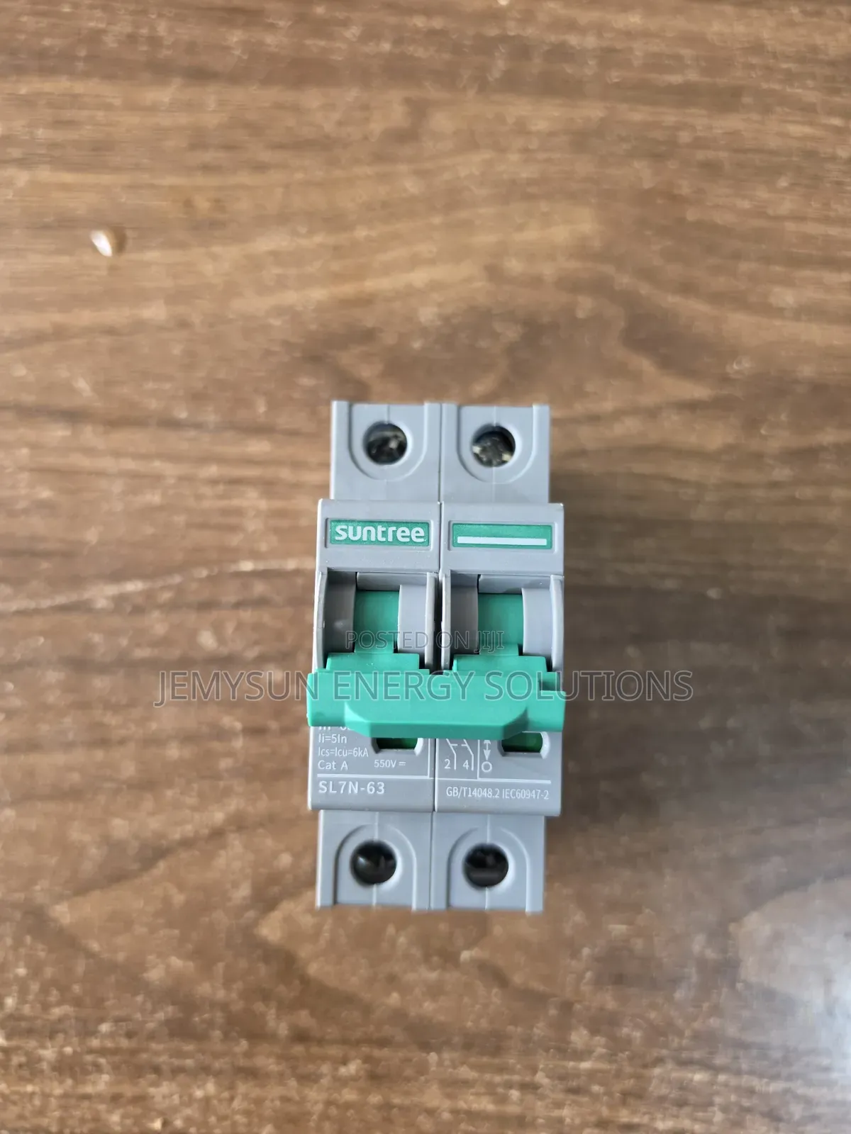63amps Suntree Sl7n-63 2-Pole 550v Dc Circuit Breaker (63a)