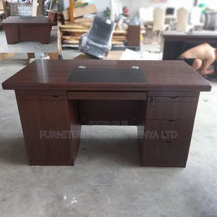 1200mm Mahogany Small Executive Work Desk
