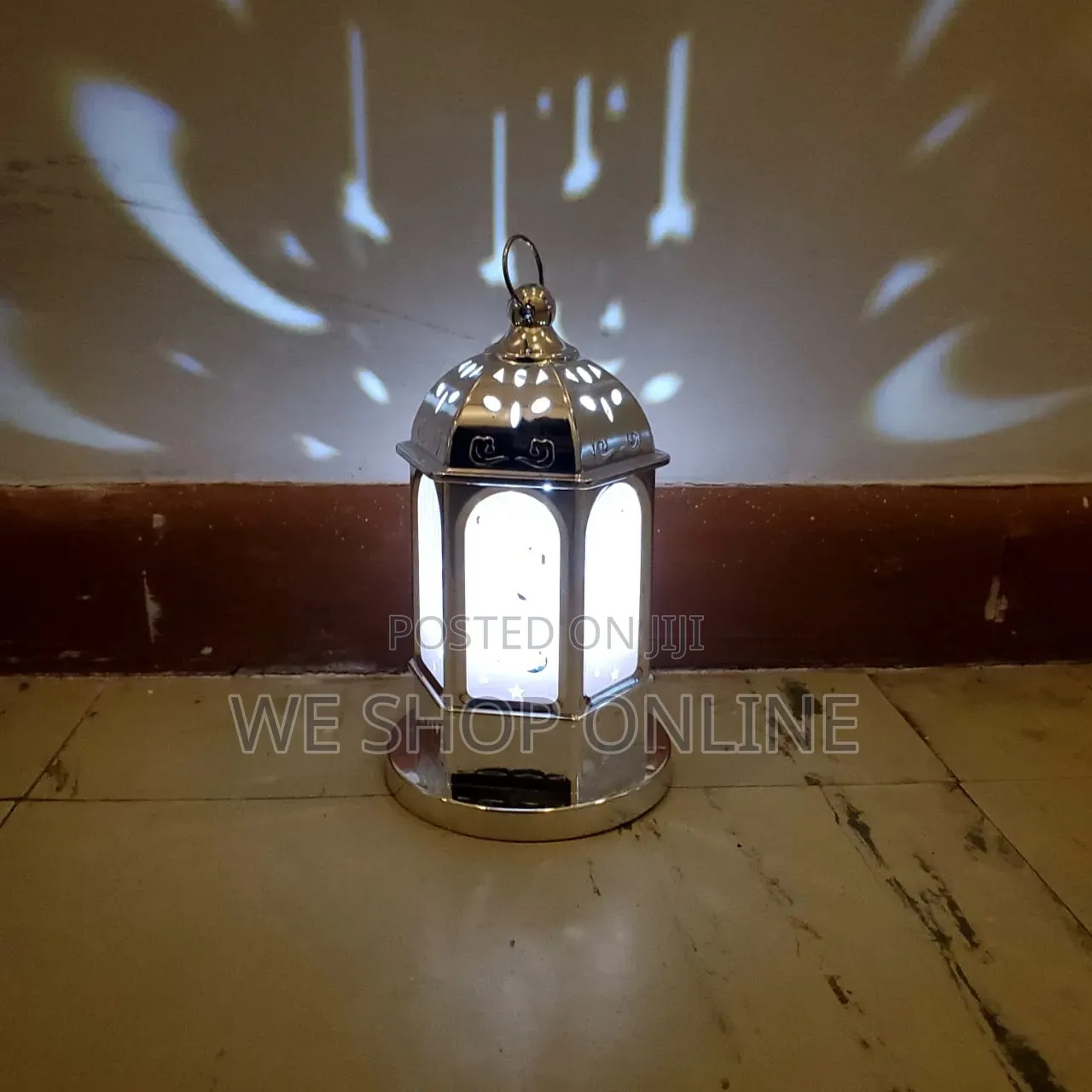 Moon/Star Shadow Decor Lantern