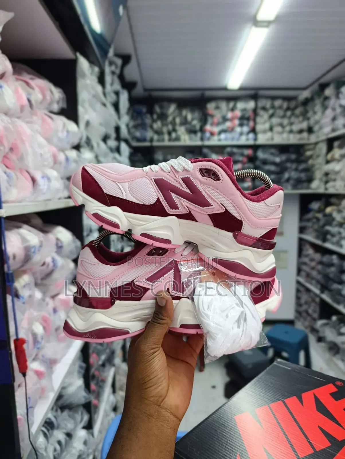 New Balance Fuchsia Pink. - Trendy Ladies Streetwear Sneakers /