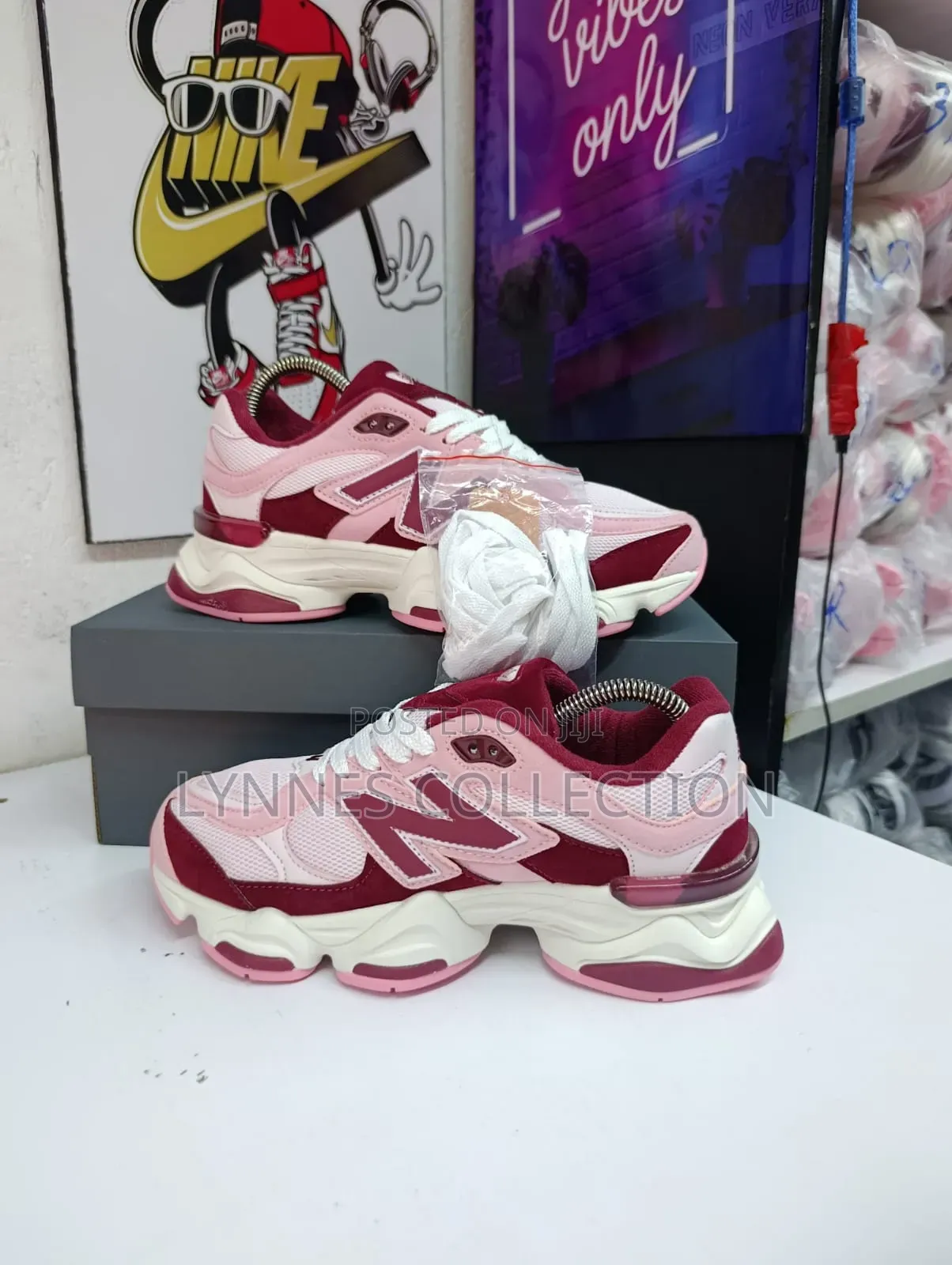 New Balance Fuchsia Pink. - Trendy Ladies Streetwear Sneakers /