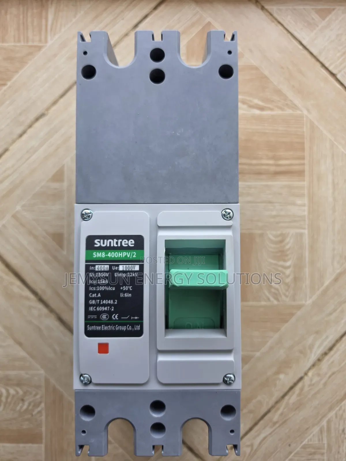 400amps Suntree 1000v Dc McCb Solar Circuit Breaker (Sm8-400hpv/2)