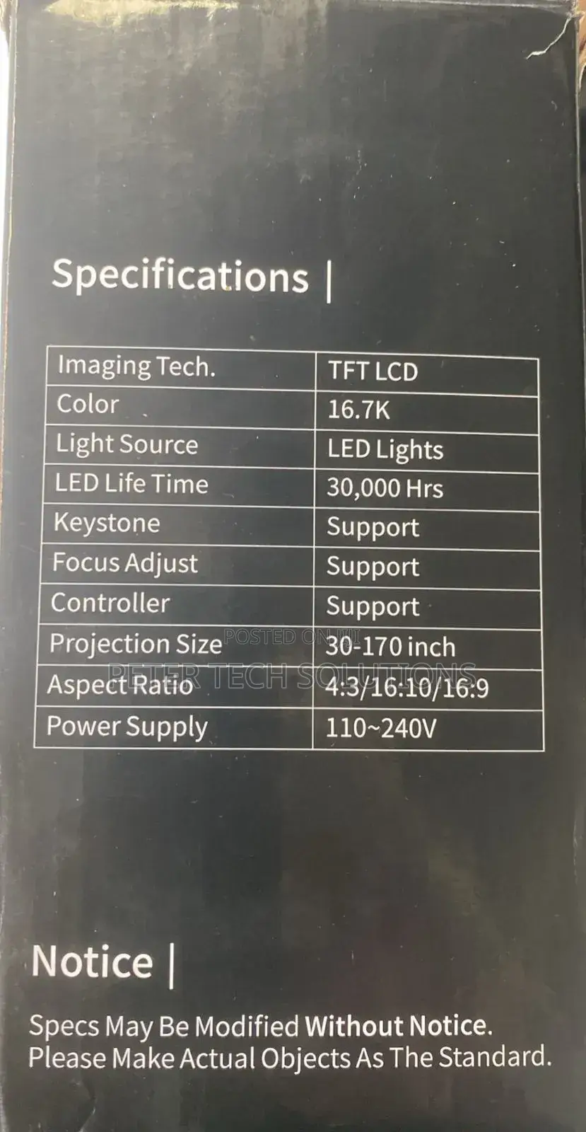 T6 Mini Led Projector