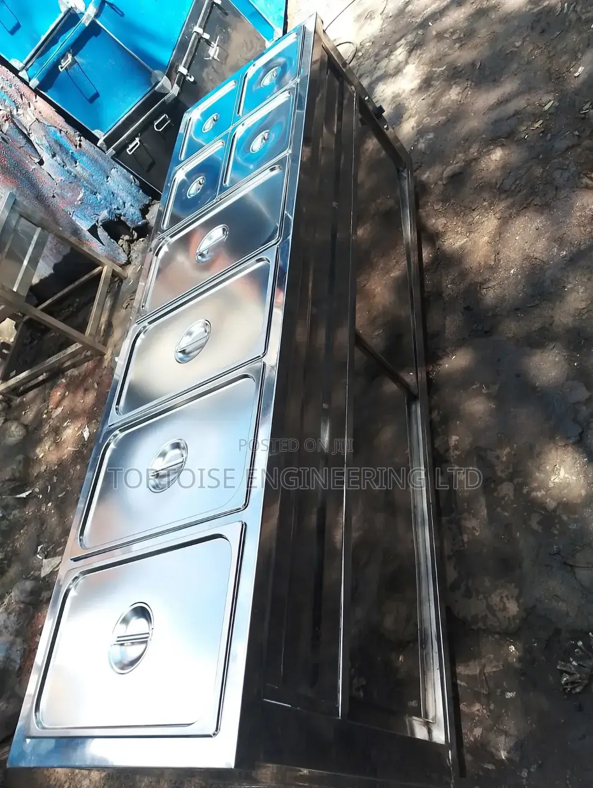 Stainless Steel Bain-Maries (Food Warmers) With 6pans