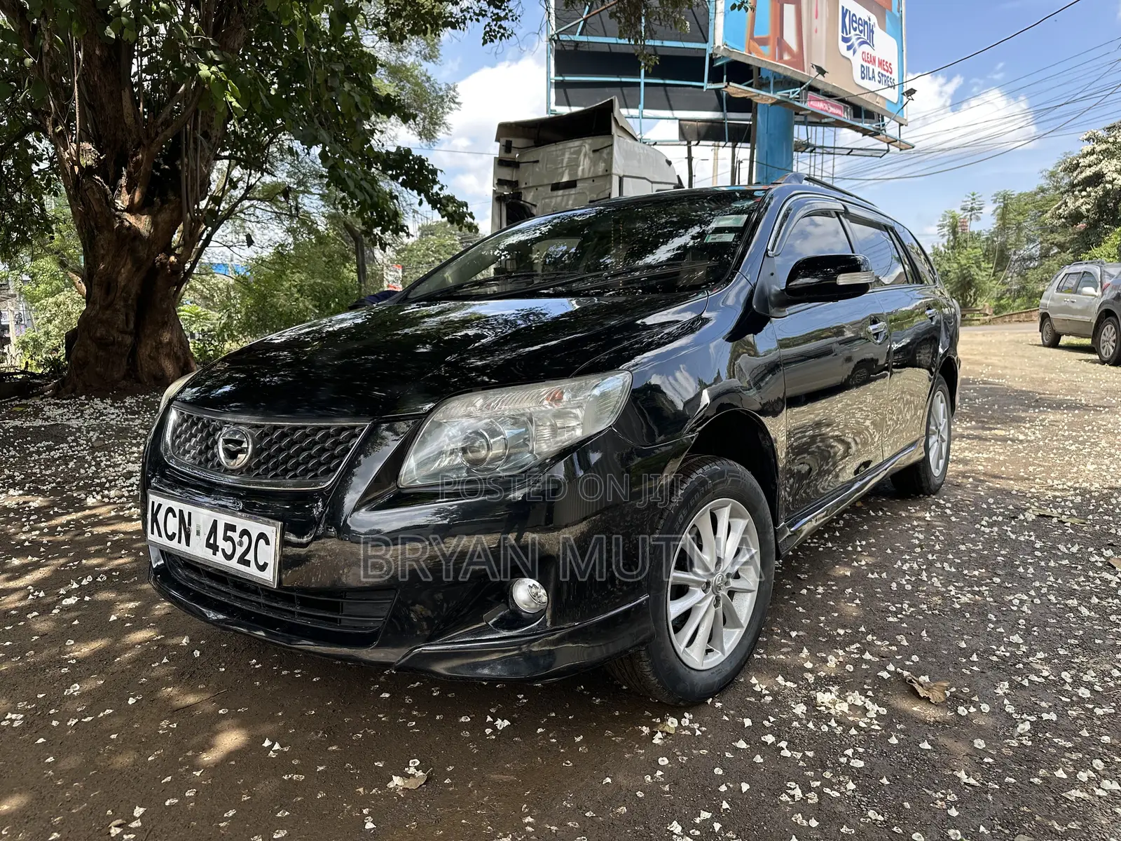 Toyota Corolla Fielder 2010 Black