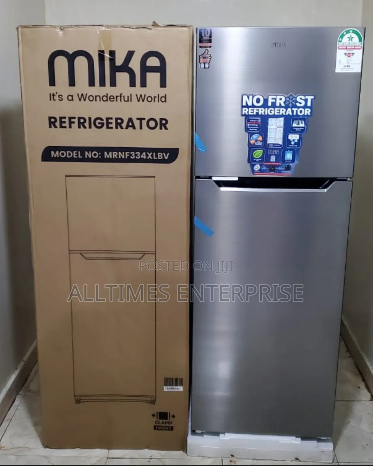 Mika 334 Litres No Frost Refrigerator