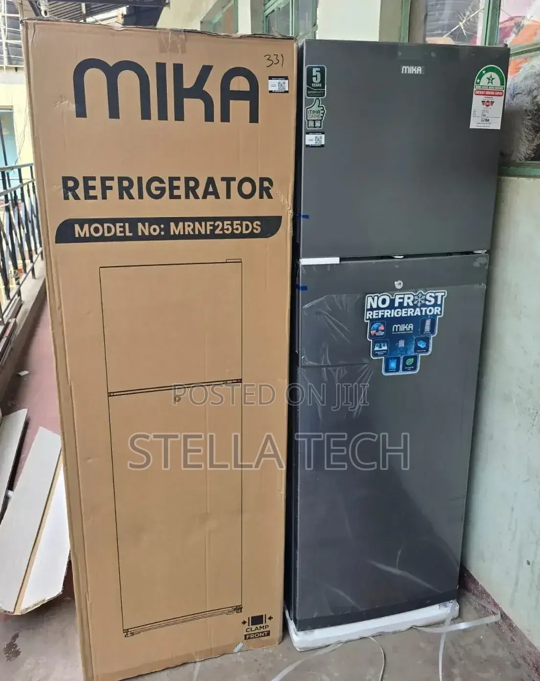 Mika 255 Litres Mrnf255lsd,No Frost Double Door Refrigerator at L