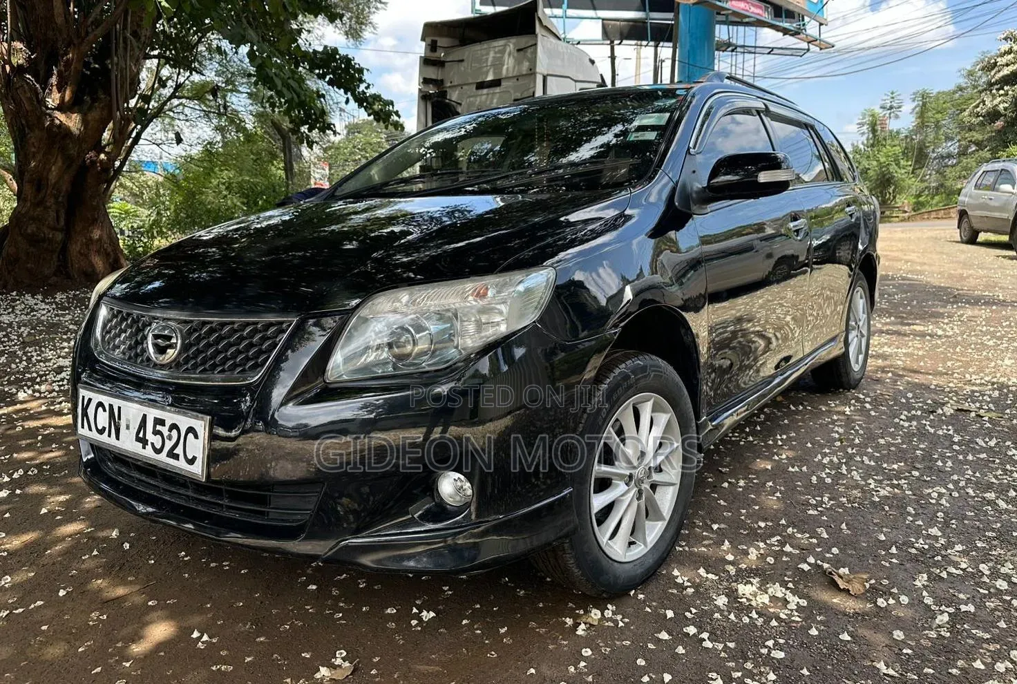 Toyota Corolla Fielder 2010 Black