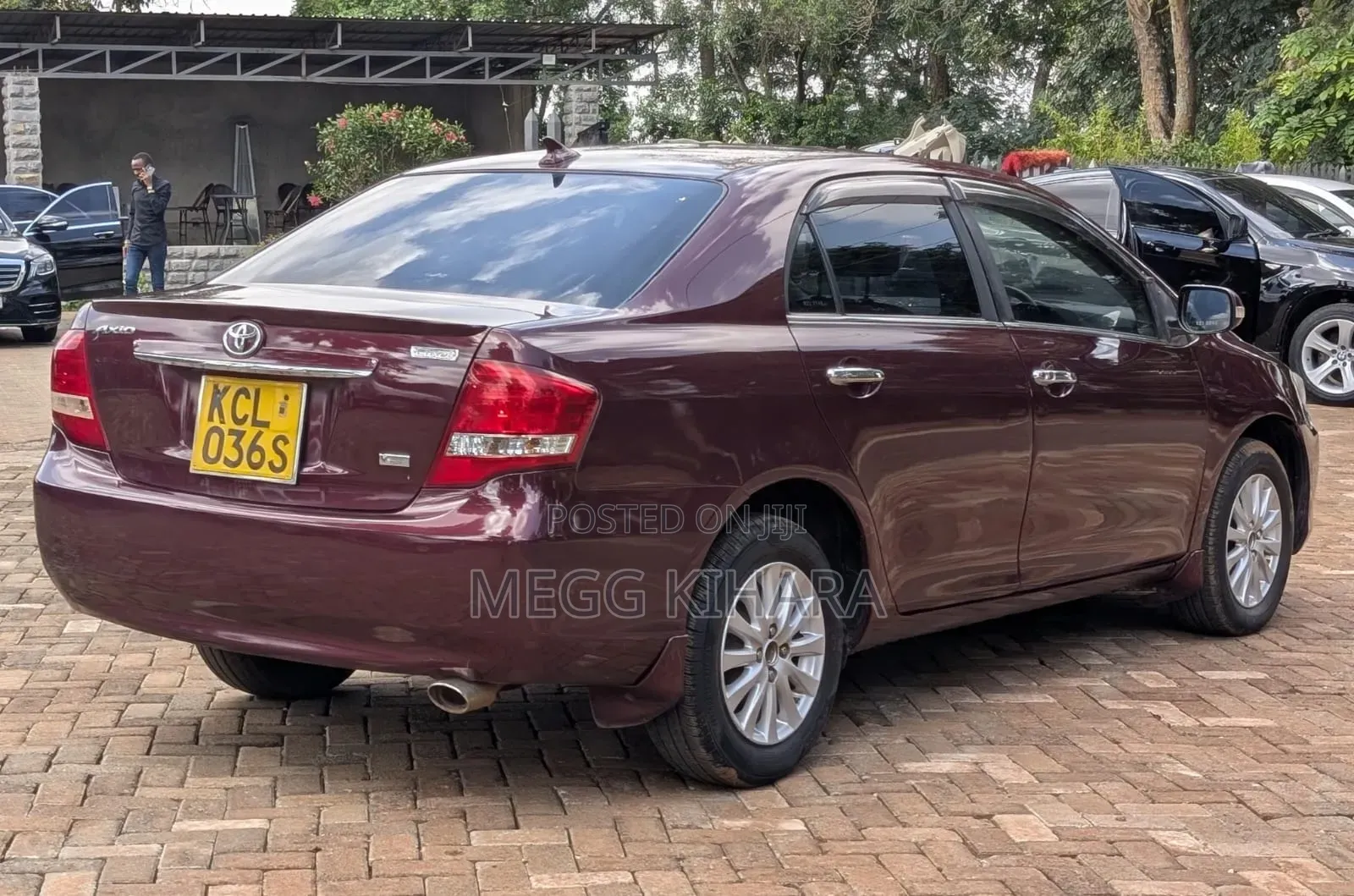 Toyota Axio 2011 Purple