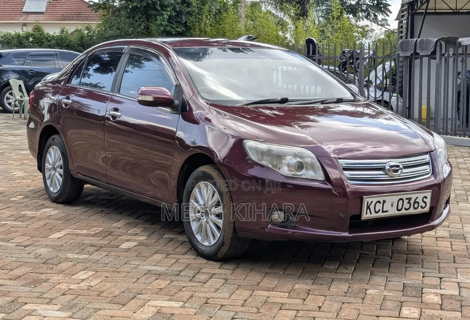 Toyota Axio 2011 Purple