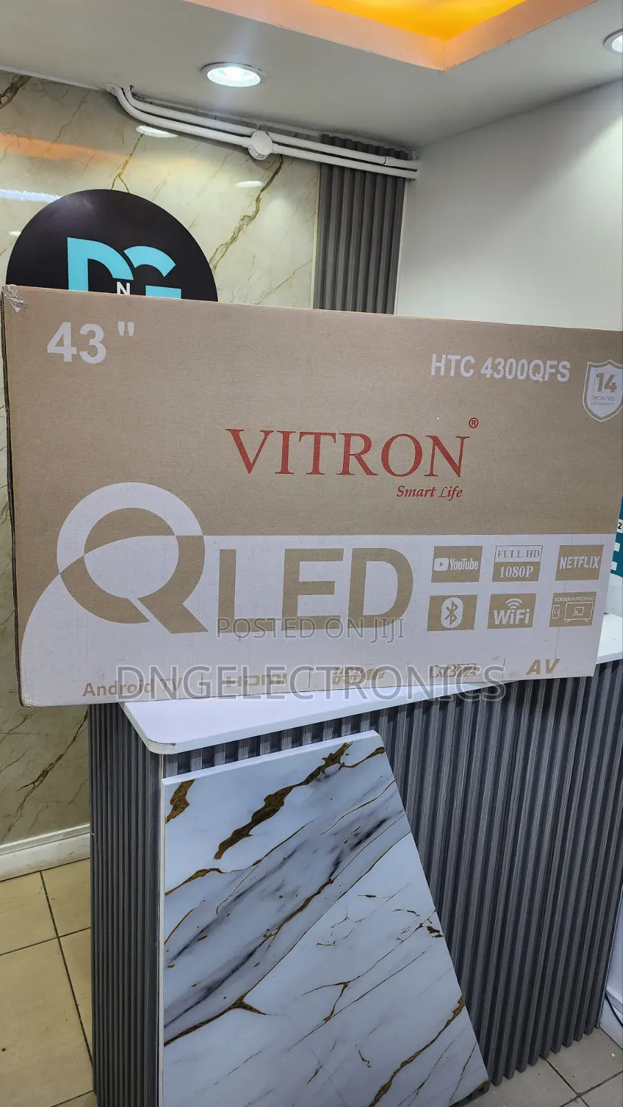 Vitron 43inches Qled Tv