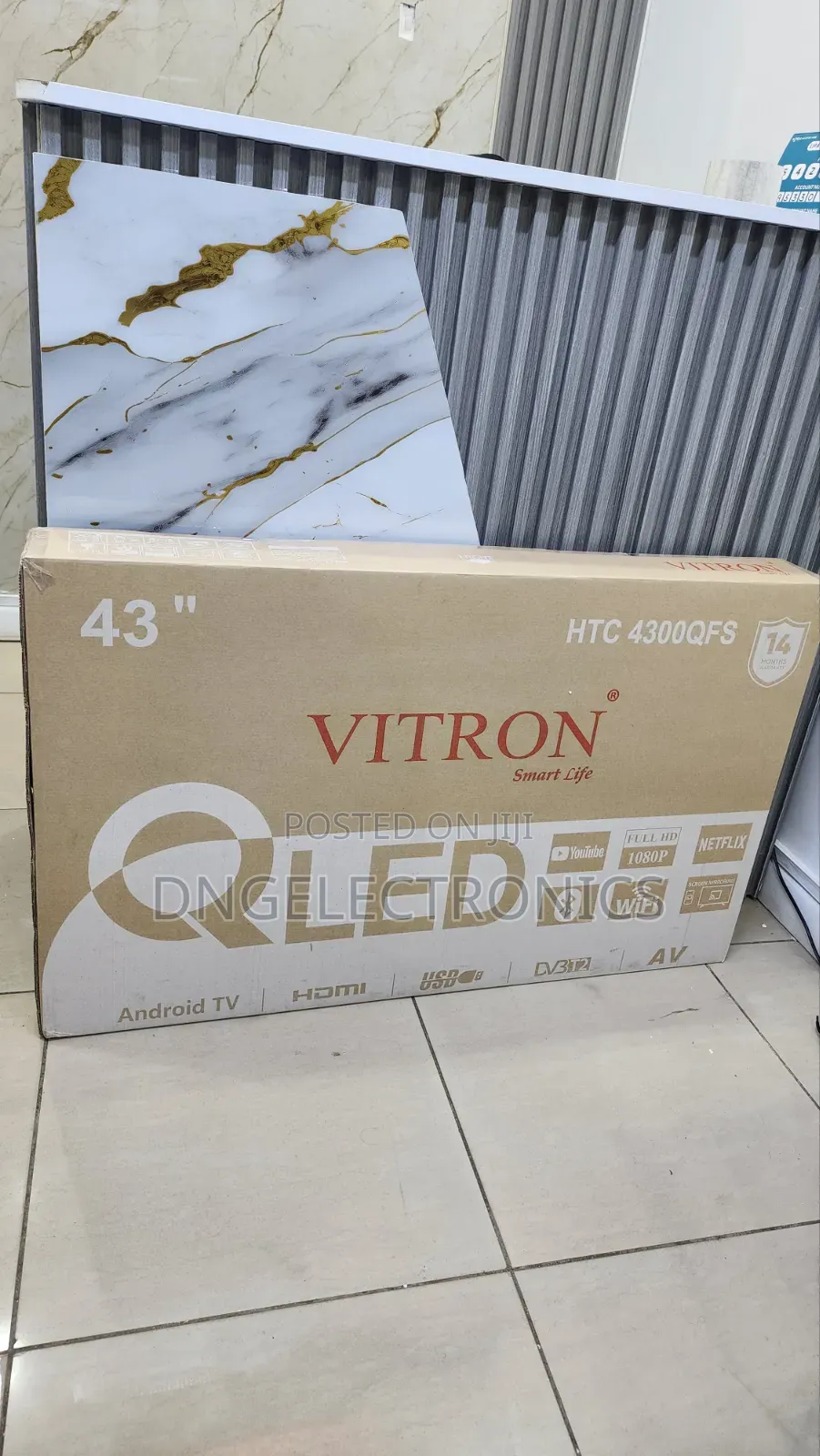 Vitron 43inches Qled Tv